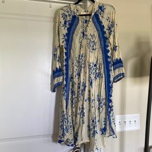 Brand new with tags, beautiful fiore short Natalie Martin dress in bluebell